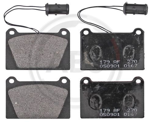 Set placute frana,frana disc punte fata (36449 ABS) AUSTIN,MG,RELIANT