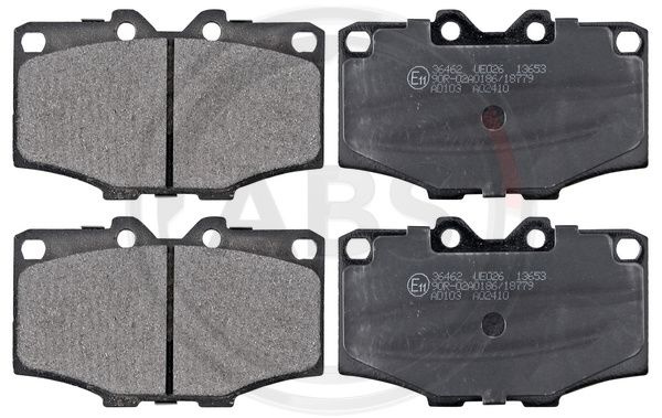 Set placute frana,frana disc punte fata (36462 ABS) LEXUS,TOYOTA