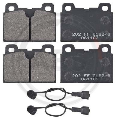Set placute frana,frana disc punte fata (36468 ABS) TALBOT