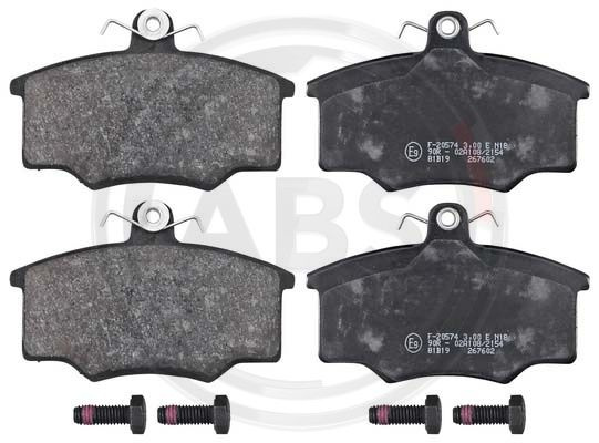 Set placute frana,frana disc punte fata (36532 ABS) AUDI