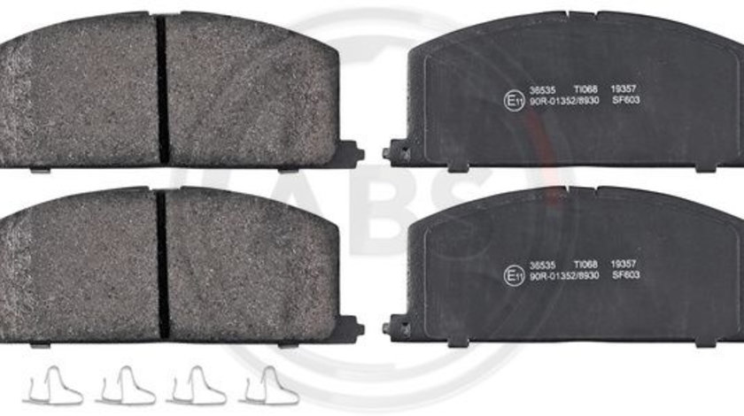 Set placute frana,frana disc punte fata (36535 ABS) TOYOTA