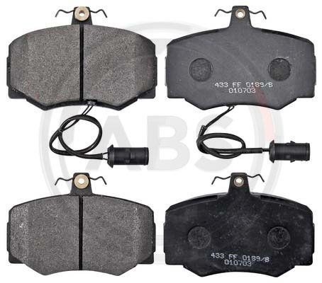 Set placute frana,frana disc punte fata (36568 ABS) DAIMLER,JAGUAR