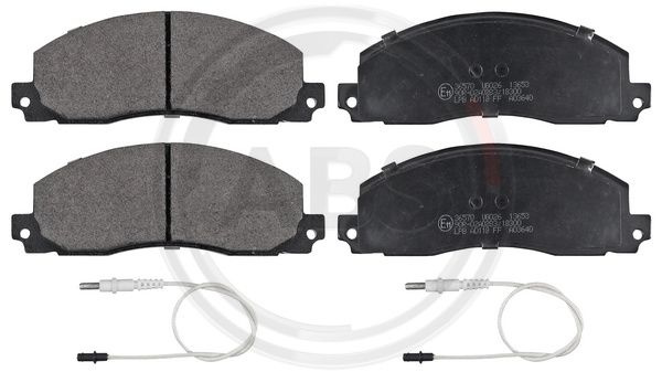 Set placute frana,frana disc punte fata (36570 ABS) OPEL,RENAULT,VAUXHALL