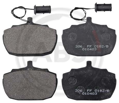 Set placute frana,frana disc punte fata (36581 ABS) AUSTIN,WOLSELEY