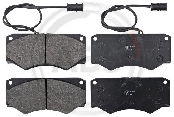 Set placute frana,frana disc punte fata (36590 ABS) IVECO