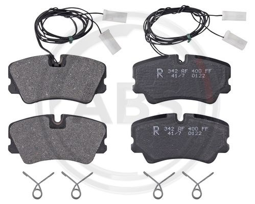 Set placute frana,frana disc punte fata (36592 ABS) ALFA ROMEO