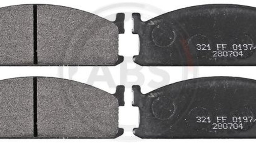 Set placute frana,frana disc punte fata (36593 ABS) BEDFORD,ISUZU,VAUXHALL