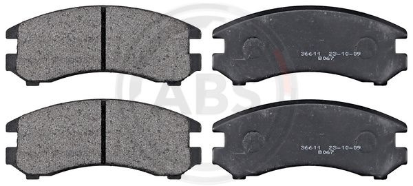 Set placute frana,frana disc punte fata (36611 ABS) NISSAN,SUZUKI
