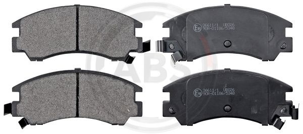 Set placute frana,frana disc punte fata (366111 ABS) SUBARU