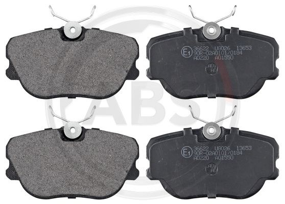Set placute frana,frana disc punte fata (36622 ABS) SAAB