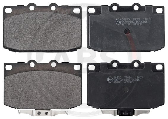 Set placute frana,frana disc punte fata (36625 ABS) MAZDA