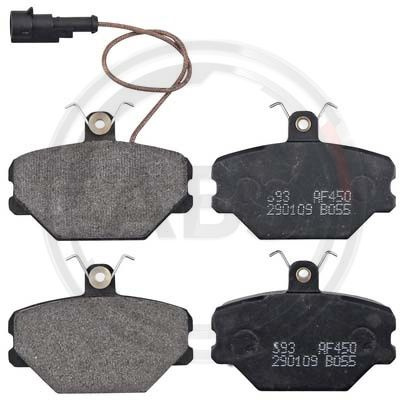 Set placute frana,frana disc punte fata (36630 ABS) FIAT,FSO,LANCIA