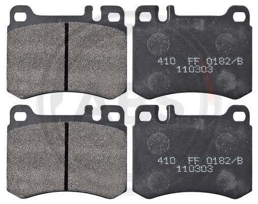 Set placute frana,frana disc punte fata (36640 ABS) MERCEDES-BENZ