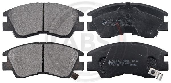 Set placute frana,frana disc punte fata (36648 ABS) MITSUBISHI