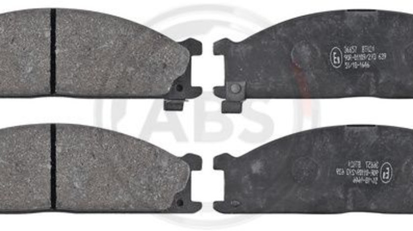 Set placute frana,frana disc punte fata (36657 ABS) NISSAN,SUBARU