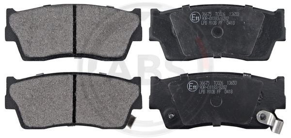 Set placute frana,frana disc punte fata (36675 ABS) GEO,SUZUKI