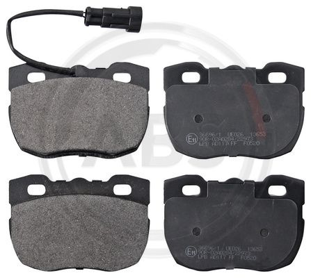 Set placute frana,frana disc punte fata (366961 ABS) CARBODIES,LAND ROVER