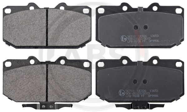 Set placute frana,frana disc punte fata (36718 ABS) NISSAN