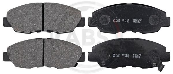 Set placute frana,frana disc punte fata (36722 ABS) HONDA,ROVER