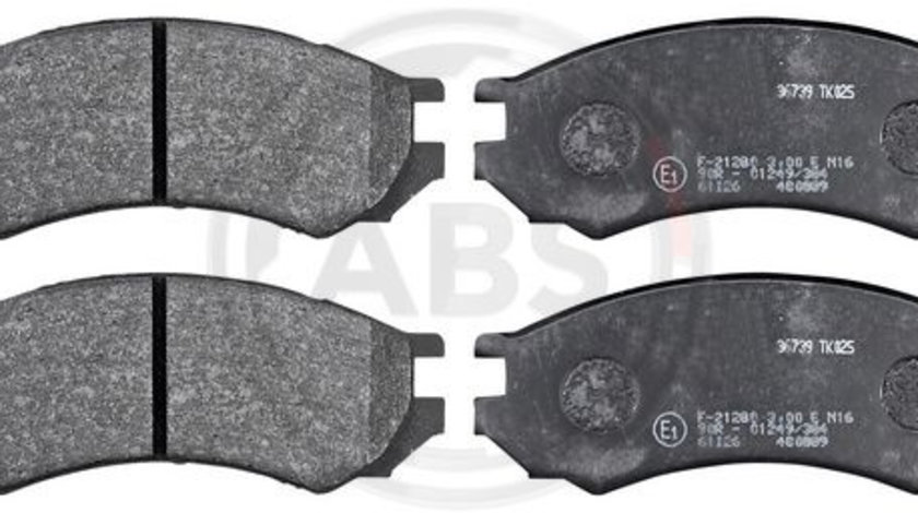 Set placute frana,frana disc punte fata (36739 ABS) NISSAN