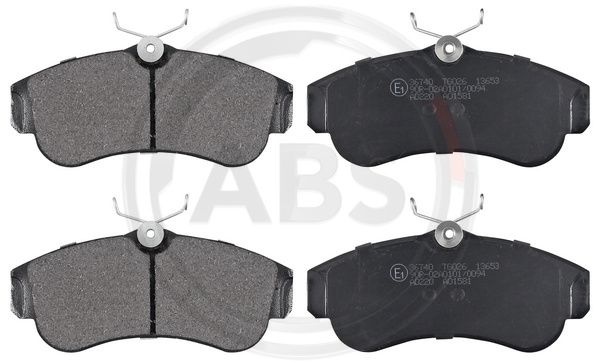 Set placute frana,frana disc punte fata (36740 ABS) NISSAN
