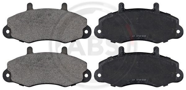 Set placute frana,frana disc punte fata (36775 ABS) FORD