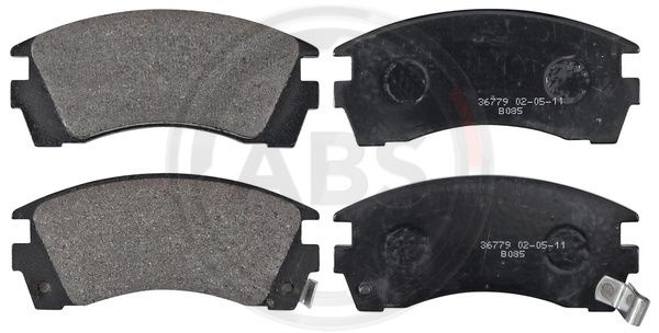 Set placute frana,frana disc punte fata (36779 ABS) NISSAN