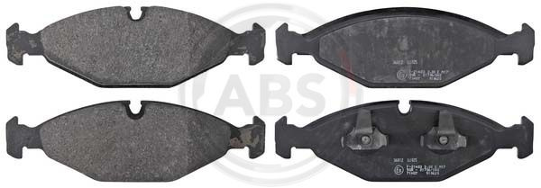 Set placute frana,frana disc punte fata (36812 ABS) DAIMLER,JAGUAR