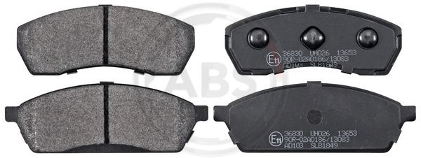 Set placute frana,frana disc punte fata (36830 ABS) SUBARU