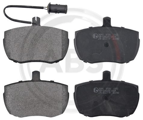 Set placute frana,frana disc punte fata (36841 ABS) ALFA ROMEO,IVECO