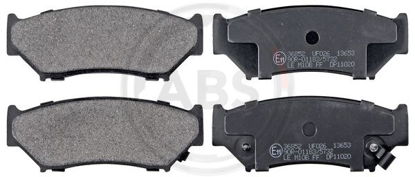 Set placute frana,frana disc punte fata (36852 ABS) GEO,SUZUKI