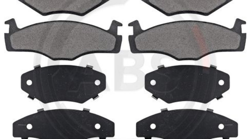 Set placute frana,frana disc punte fata (36853 ABS) SEAT,VW