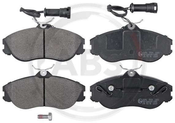 Set placute frana,frana disc punte fata (36856 ABS) AUDI