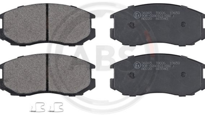 Set placute frana,frana disc punte fata (36865 ABS) DAIHATSU,MITSUBISHI,PROTON,TOYOTA