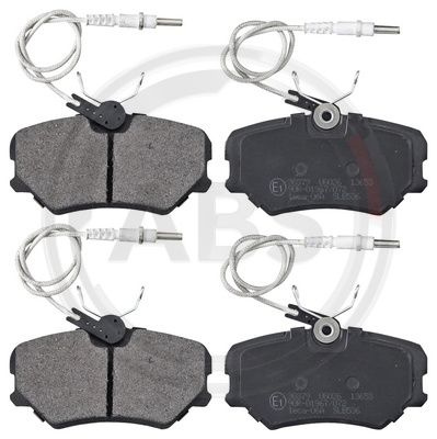 Set placute frana,frana disc punte fata (36879 ABS) Citroen,PEUGEOT