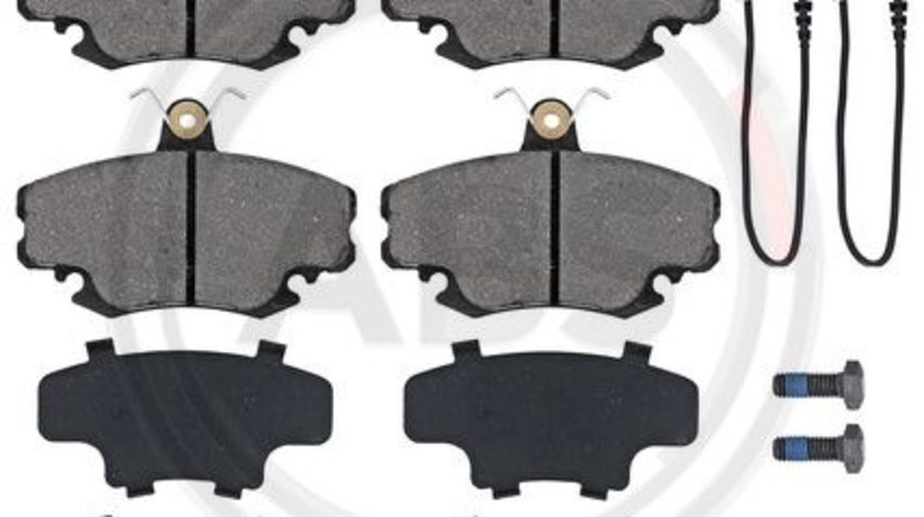 Set placute frana,frana disc punte fata (36881 ABS) ALPINE,DACIA,LADA,PEUGEOT,RENAULT