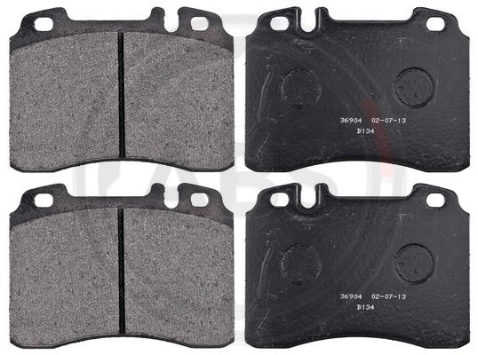 Set placute frana,frana disc punte fata (36904 ABS) MERCEDES-BENZ