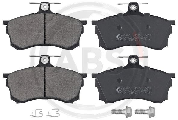 Set placute frana,frana disc punte fata (36918 ABS) MITSUBISHI