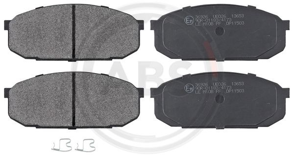 Set placute frana,frana disc punte fata (36926 ABS) MAZDA
