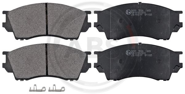Set placute frana,frana disc punte fata (36929 ABS) MAZDA