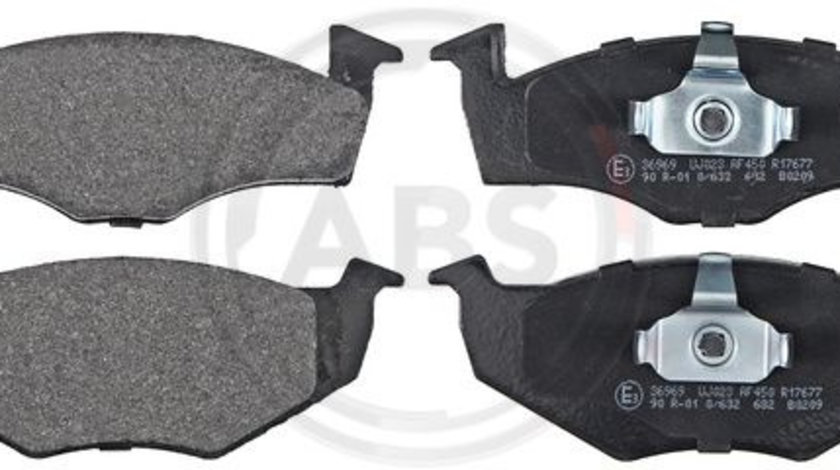 Set placute frana,frana disc punte fata (36969 ABS) SEAT,SKODA,VW