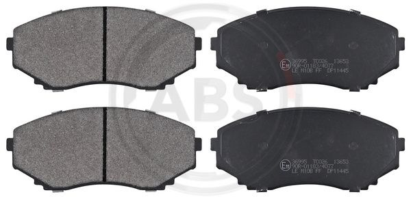 Set placute frana,frana disc punte fata (36995 ABS) MAZDA,MITSUBISHI