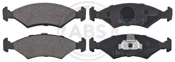 Set placute frana,frana disc punte fata (36997 ABS) FORD,MAZDA