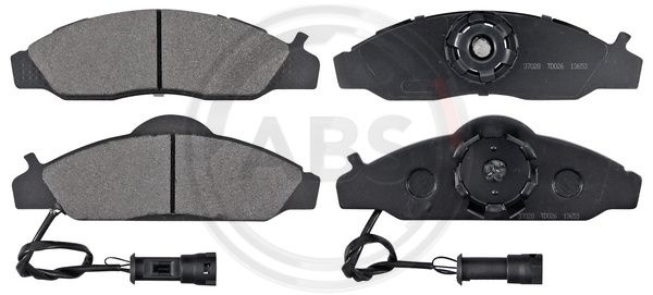 Set placute frana,frana disc punte fata (37028 ABS) DAEWOO,SSANGYONG
