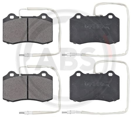 Set placute frana,frana disc punte fata (37049 ABS) PEUGEOT
