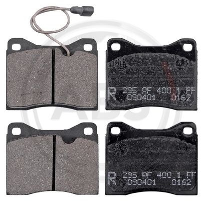 Set placute frana,frana disc punte fata (37075 ABS) MASERATI