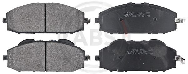 Set placute frana,frana disc punte fata (37084 ABS) NISSAN