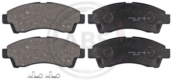 Set placute frana,frana disc punte fata (37091 ABS) MAZDA