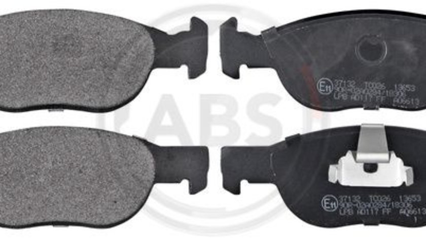 Set placute frana,frana disc punte fata (37132 ABS) FIAT,LANCIA