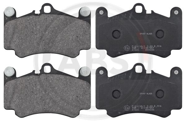 Set placute frana,frana disc punte fata (37147 ABS) PORSCHE